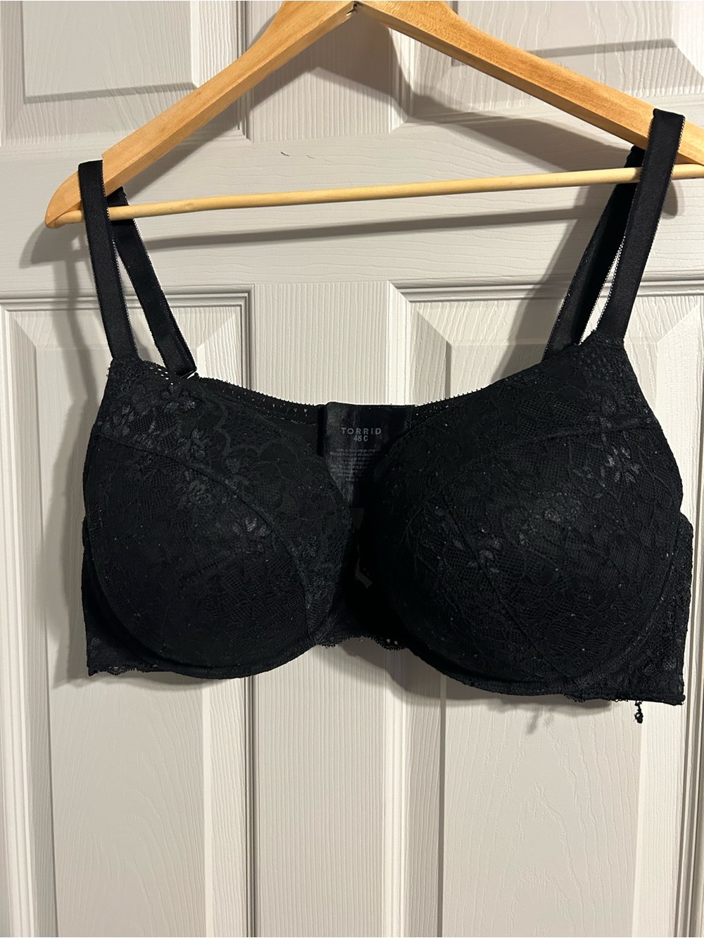 torrid Black Lace Underwire Full Support Bra